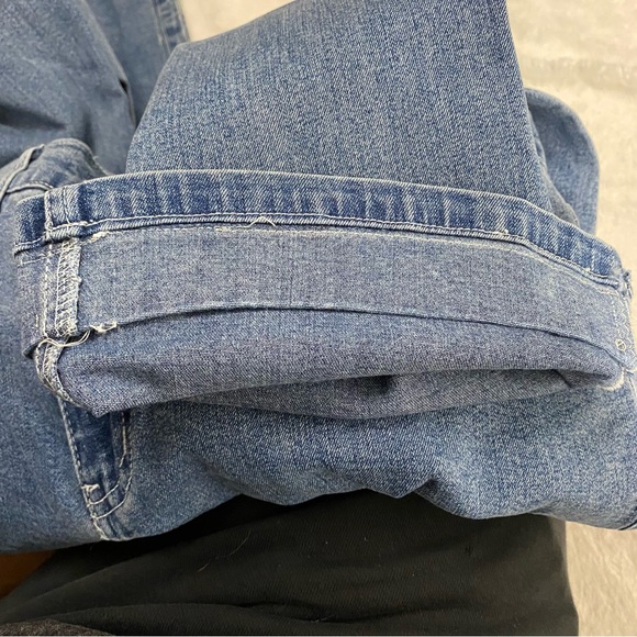 Christine Alexander Boot Cut Denim Jeans Size 6 Rhinestone Embellished - Picture 10 of 11